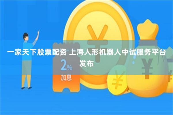一家天下股票配资 上海人形机器人中试服务平台发布